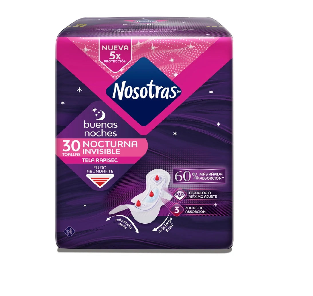 Toallas Nosotras Buenas Noches Invisible