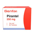 PAMOATO PIRANTEL 250 MG 60 TABLETAS GF
