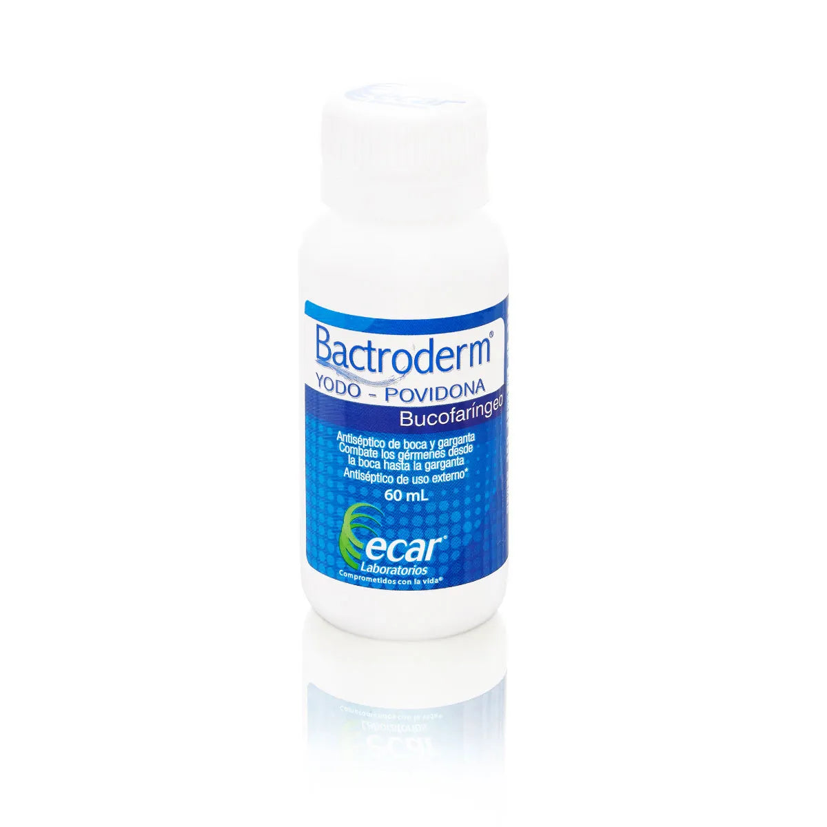 Bactroderm Yodopovidona Bucofaríngeo 60 ml