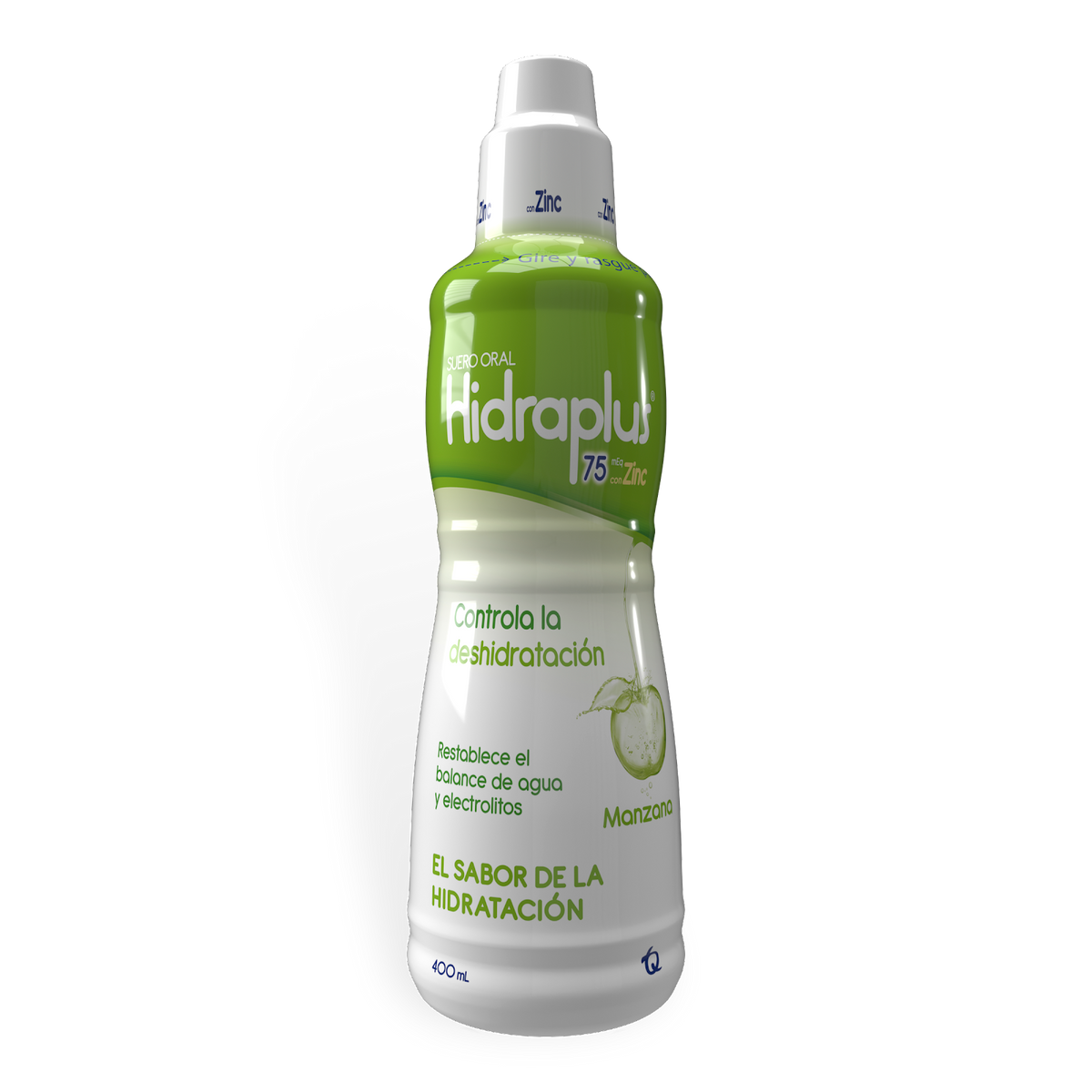 Hidraplus 75 Zinc Manzana 400 ml