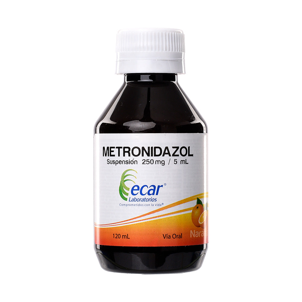 Metronidazol 250 mg suspensión 120 ml EC