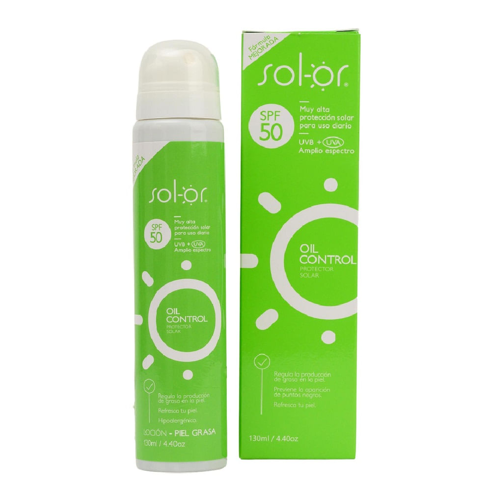 BLOQ SOL-OR OIL CONTROL FCO 130 ML