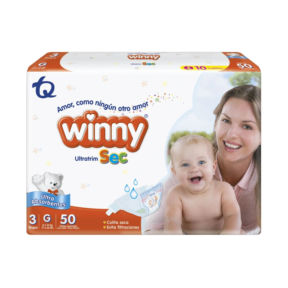 Winny Pañales Ultratrim Sec Etapa 3 G x 50