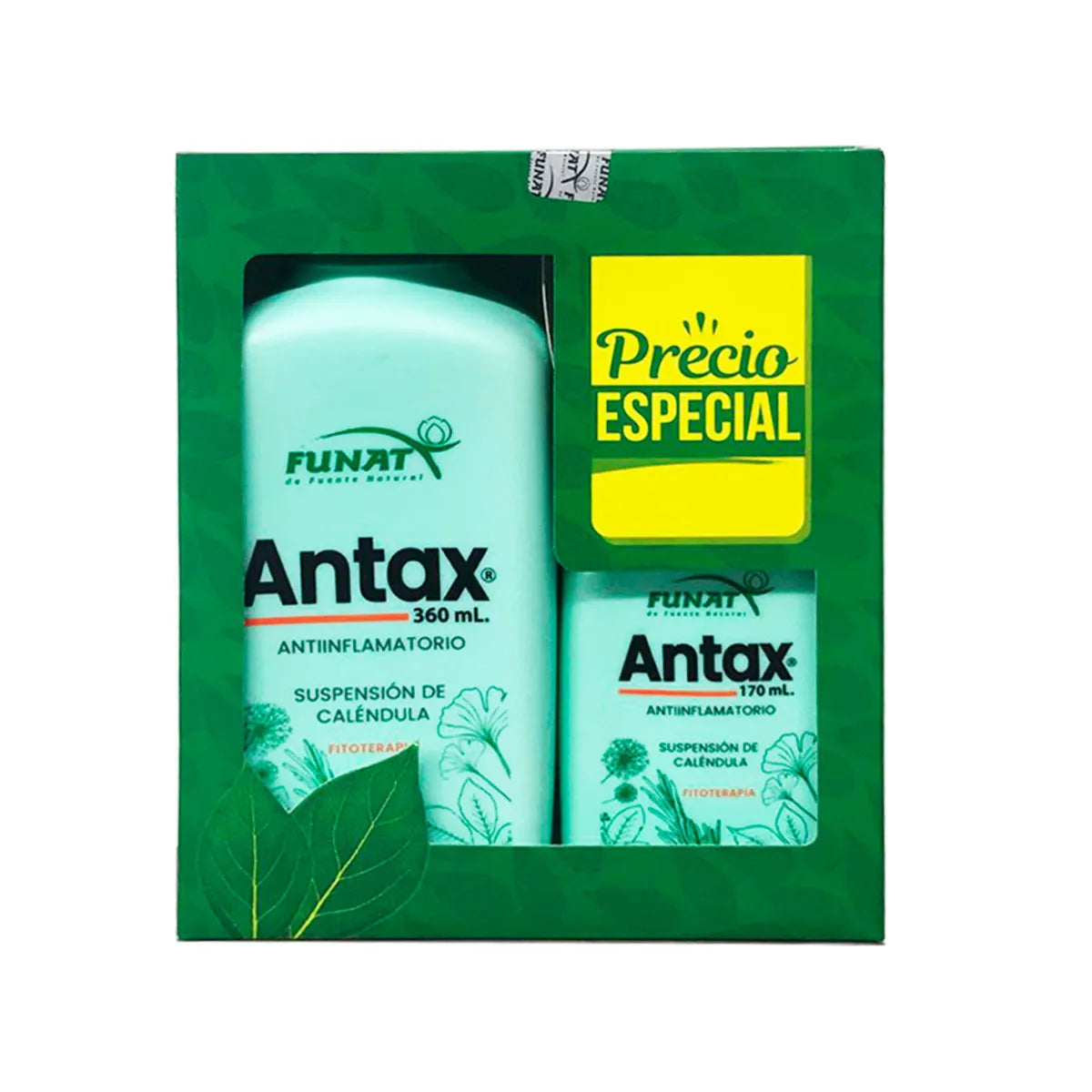 ANTAX 360 ML MAS 170 ML FUNAT CALENDULA JARABE