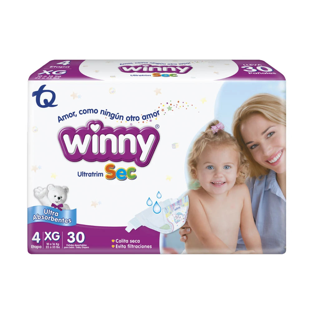 Winny Ultra Sec Etapa 4 x 30 Unidades