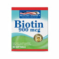 BIOTIN 900 MCG X 90 PERLAS BLANDAS HELTHY AMERICA