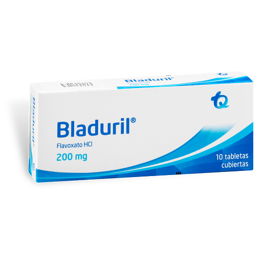 BLADURIL (FLAVOXATO HCI ) MG X 10 TABLETAS