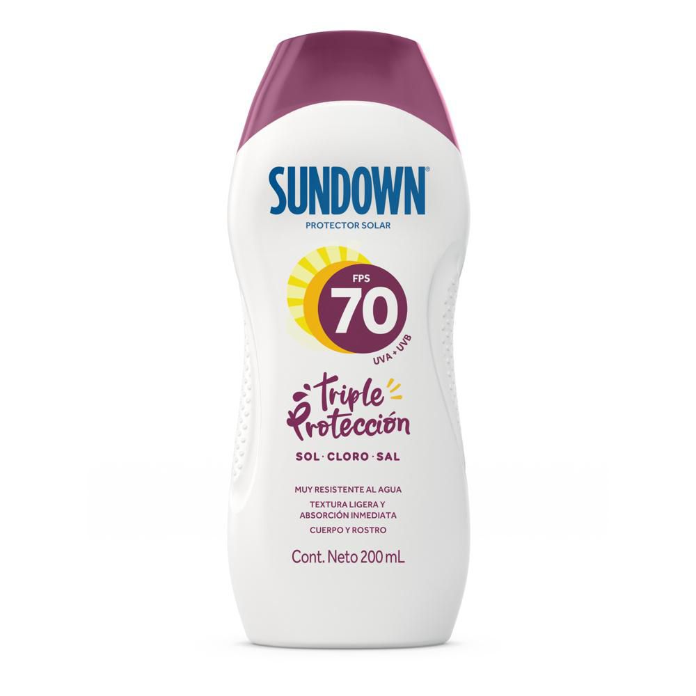BLOQ.SUNDO FPS 70 PLAYA Y PISCINA 200 ML