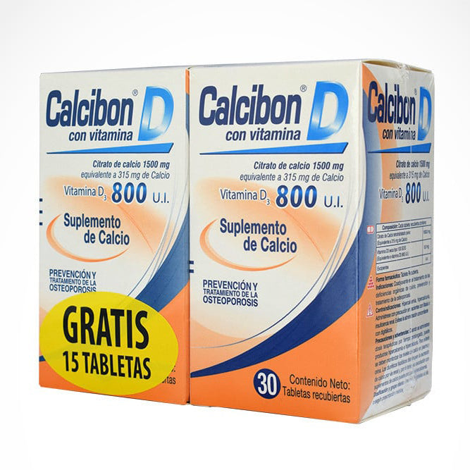 CALCIBON D 800 UI PAGUE 60 LLEVE 90