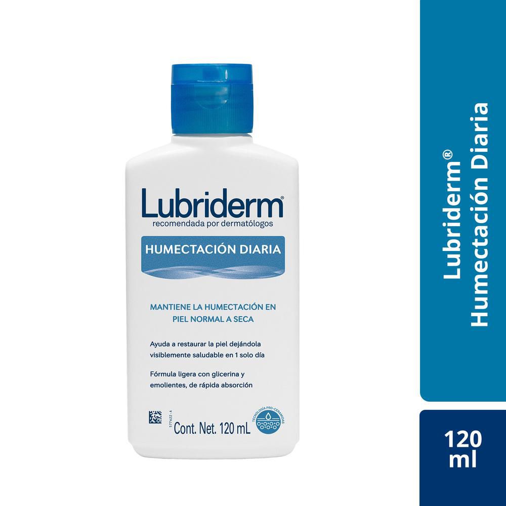 LUBRIDERM HUMECTACION DIARIA 120ML