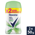 Pack x2 Desodorante Rexona Barra Cotton 50 g