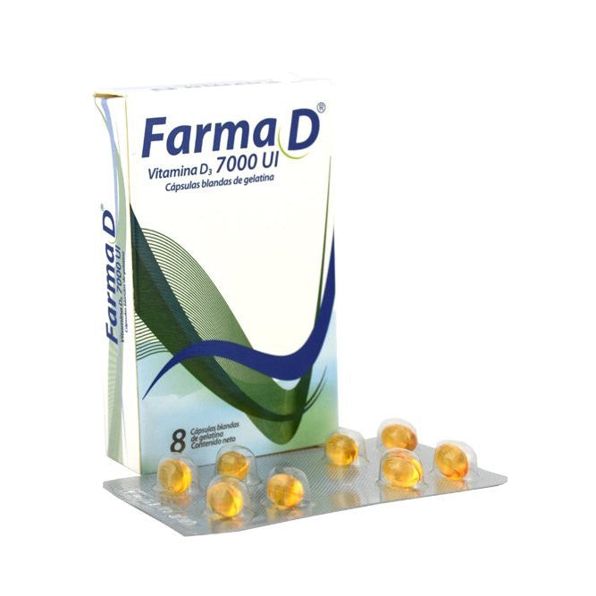 FARMA D 7,000 UI X 8 TABLETAS
