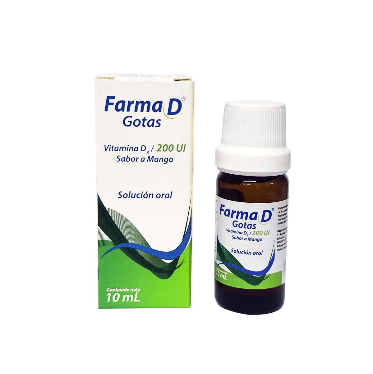 FARMA D GOTAS VITAMINA D3 200 UI 10 ML