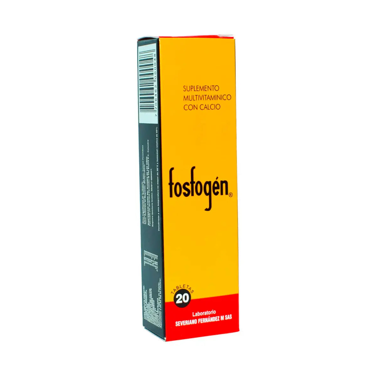 FOSFOGEN 20 TABLETAS