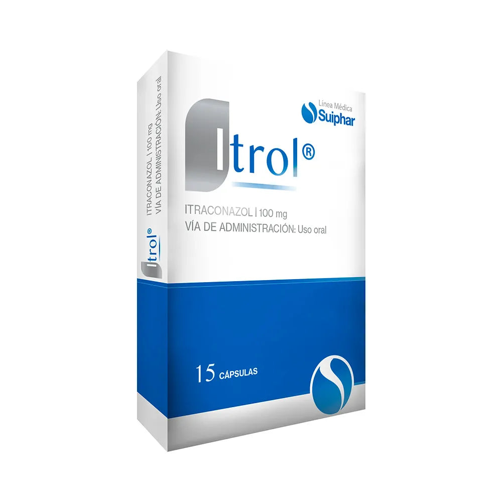 ITROL DE 100 MILIGRAMOS X 15 CAPSULAS