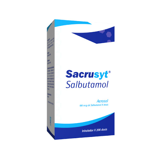RX - Salbutamol Sacrusyt Inhalador 200 Dosis
