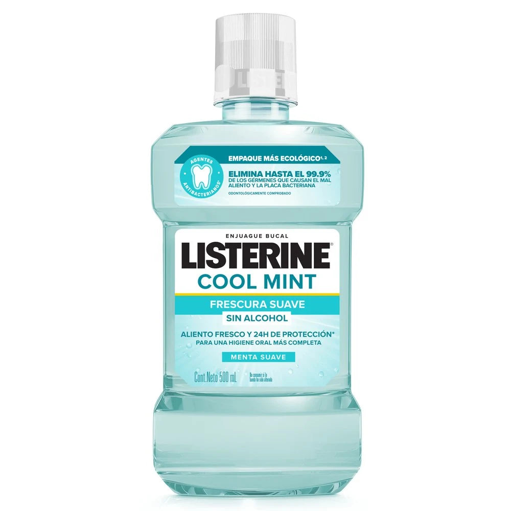 Listerine Sandía Menta Fresca Suave 500 ml
