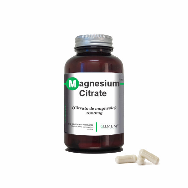 MAGNESIUM CITRATE 1,000 MILIGRAMOS X 60 CAPSULAS CLEMEN LABORATORIOS
