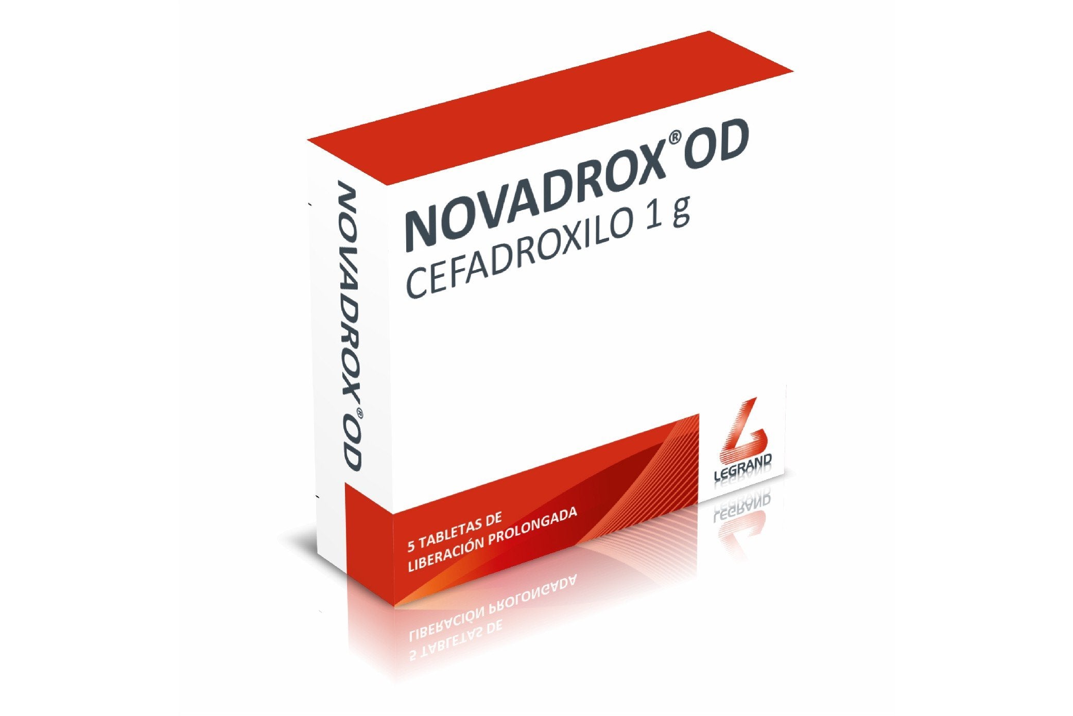 NOVADROX OD 1 GRAMO X 5 TABLETAS