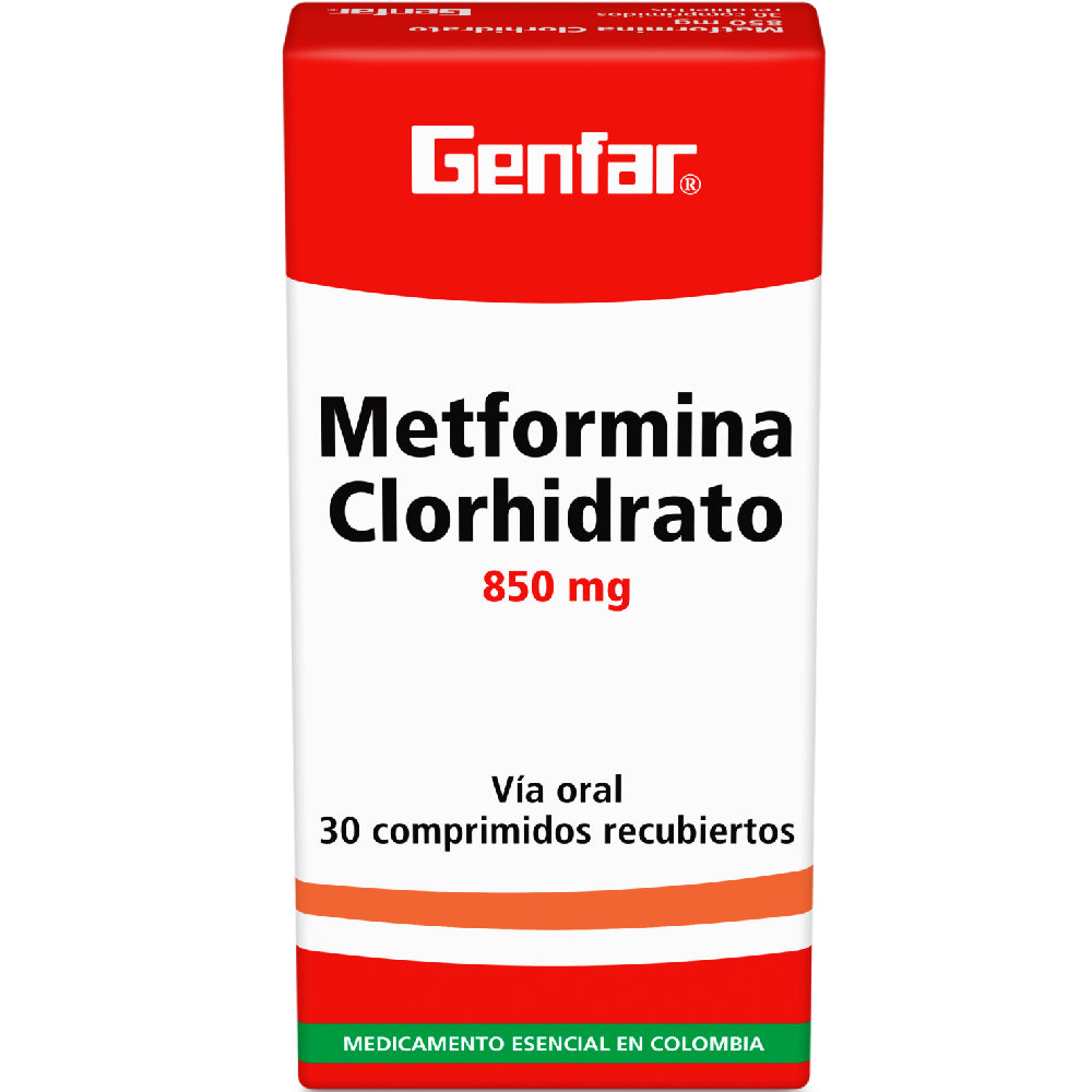 Metformina 850 mg GF