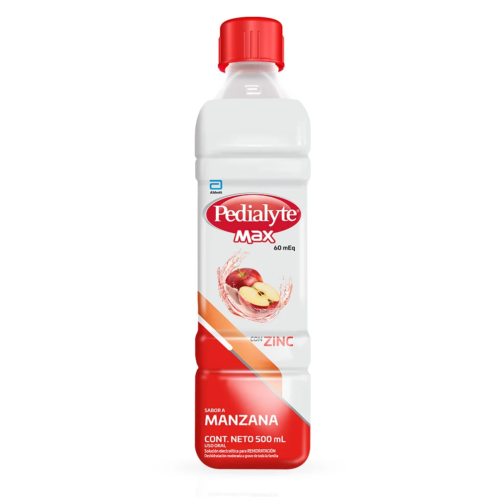 Pedialyte con Zinc Manzana 500 ml