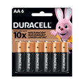 Pila Duracell Alcalina AA x 6 Unidades