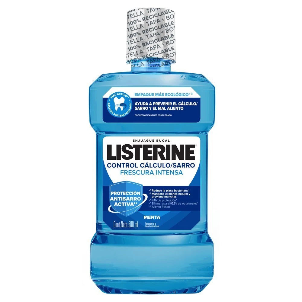 Listerine Control Cálculo 500 ml