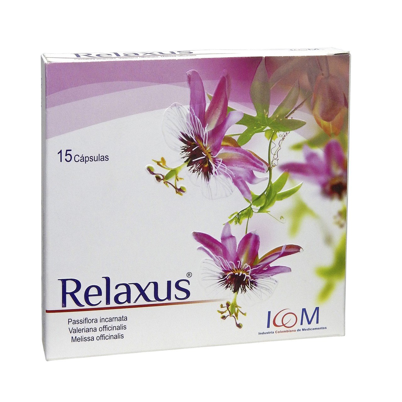 RELAXUS X 15 CASPULAS  PASSIFLORA / VALERIANA / MELIISSA
