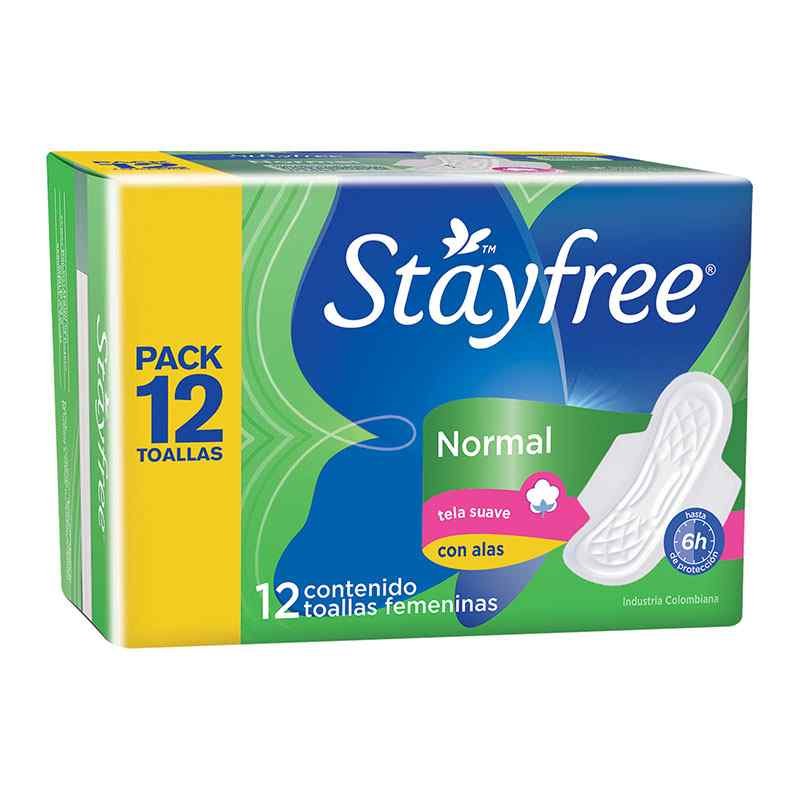 Toalla Stayfree Especial Alas