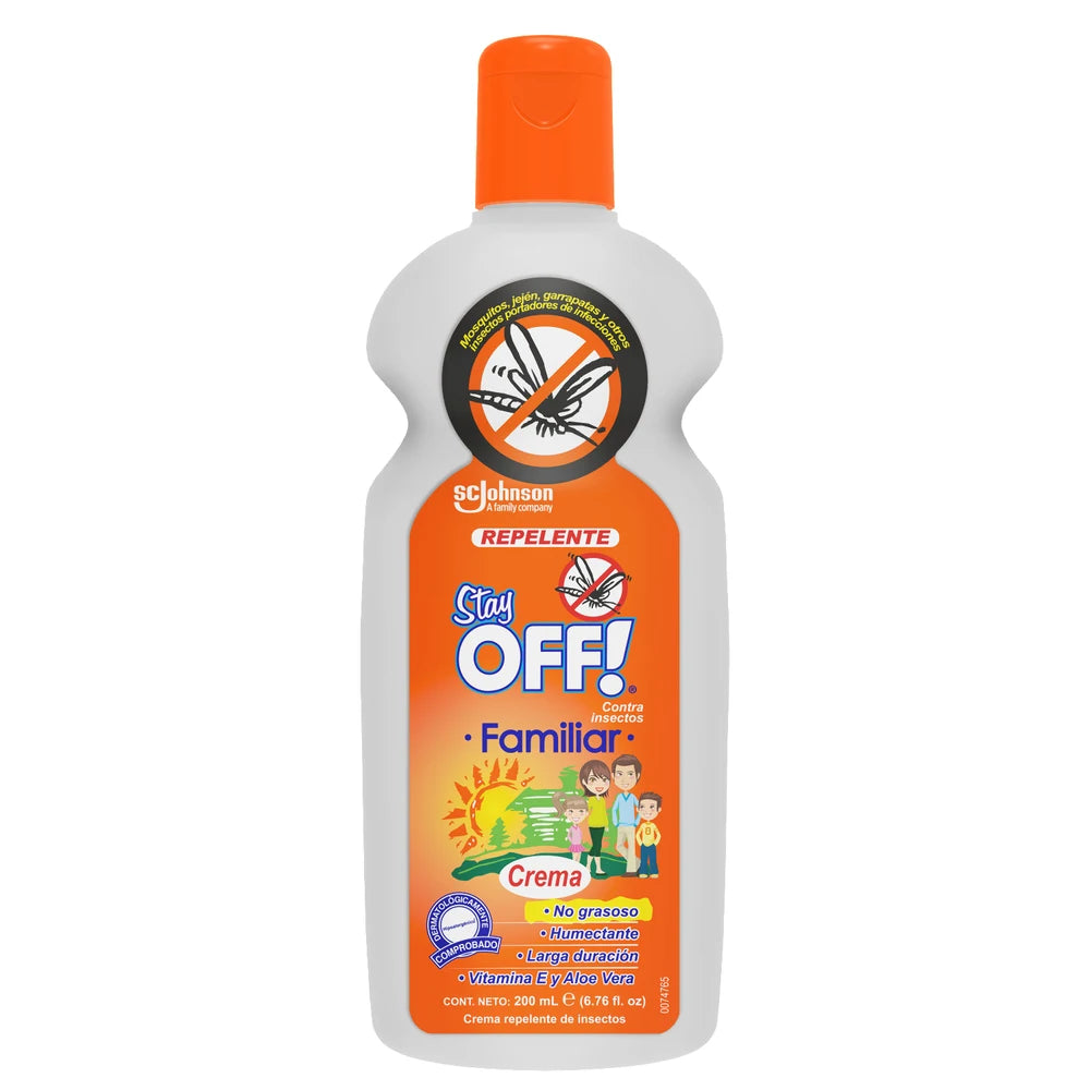 Repelente Stay Off Crema 200 ml