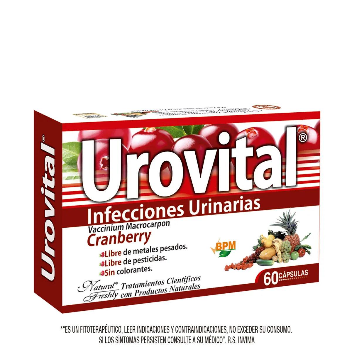 UROVITAL X 60 CAPSULAS CAJA X 60 CAPSULAS