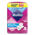 Toallas Nosotras Natural Invisible Tela