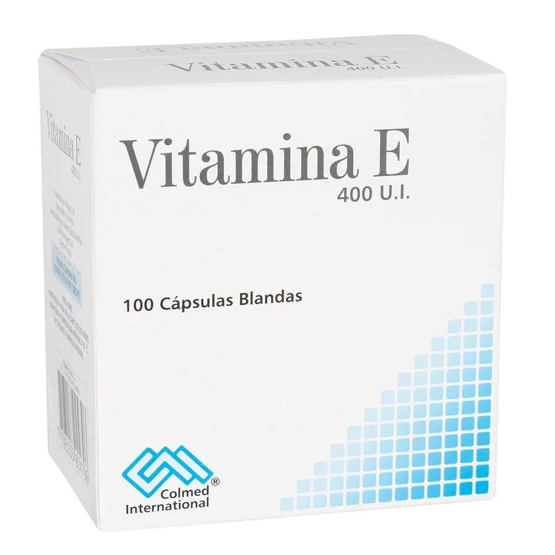 VITAMINA E 400 UI X 100 CAPSULAS BLANDAS COLMED
