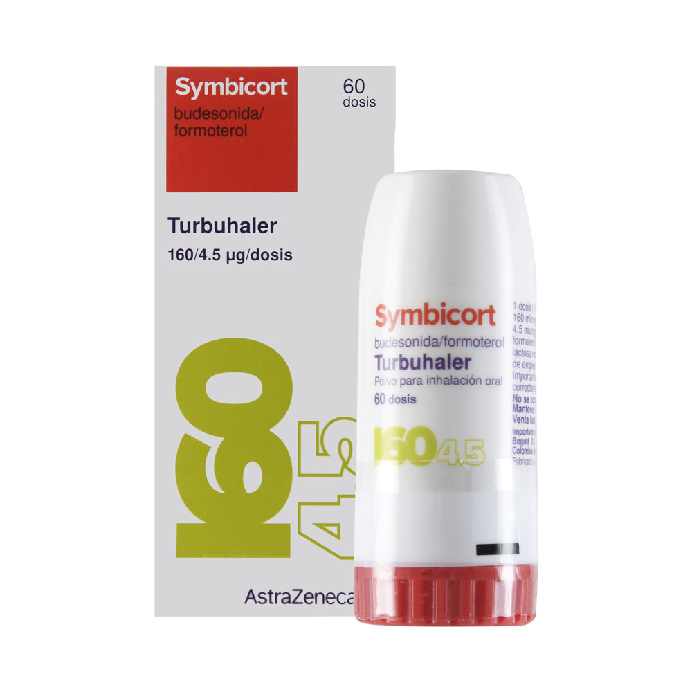 RX - Symbicort 160/4.5 mcg Inhalador
