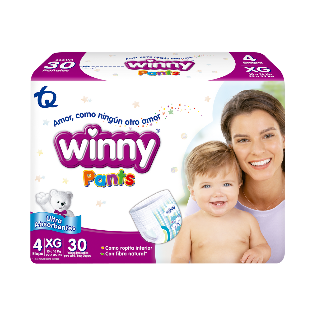 Winny Pants Etapa 4 x 30 Pañales