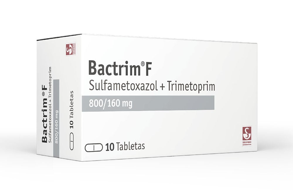 BACTRIM F X 10 TABLETAS 800 / 160 MG SIEGFRIED