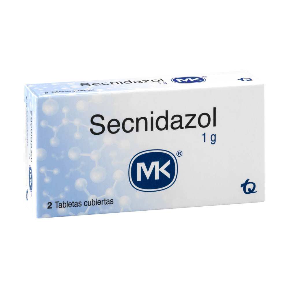 Secnidazol 1 g 2 tabletas MK