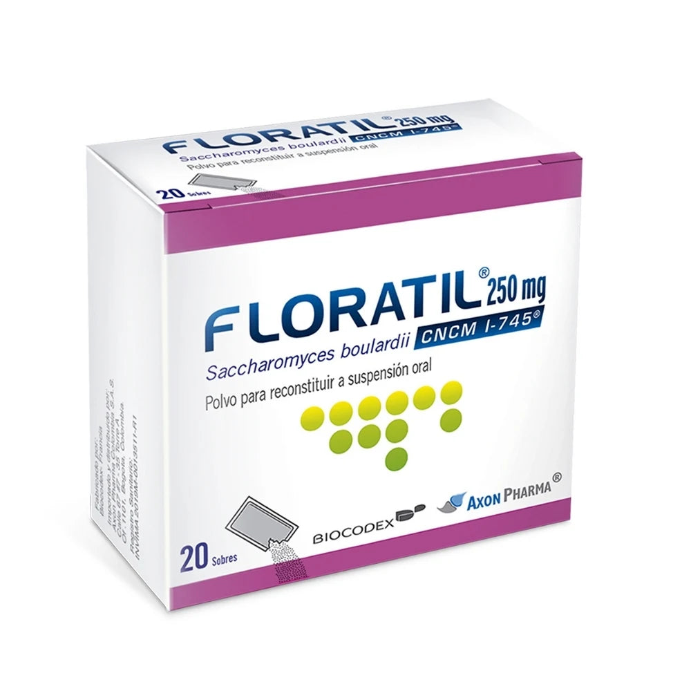 Floratil 250 mg 1 Sobre