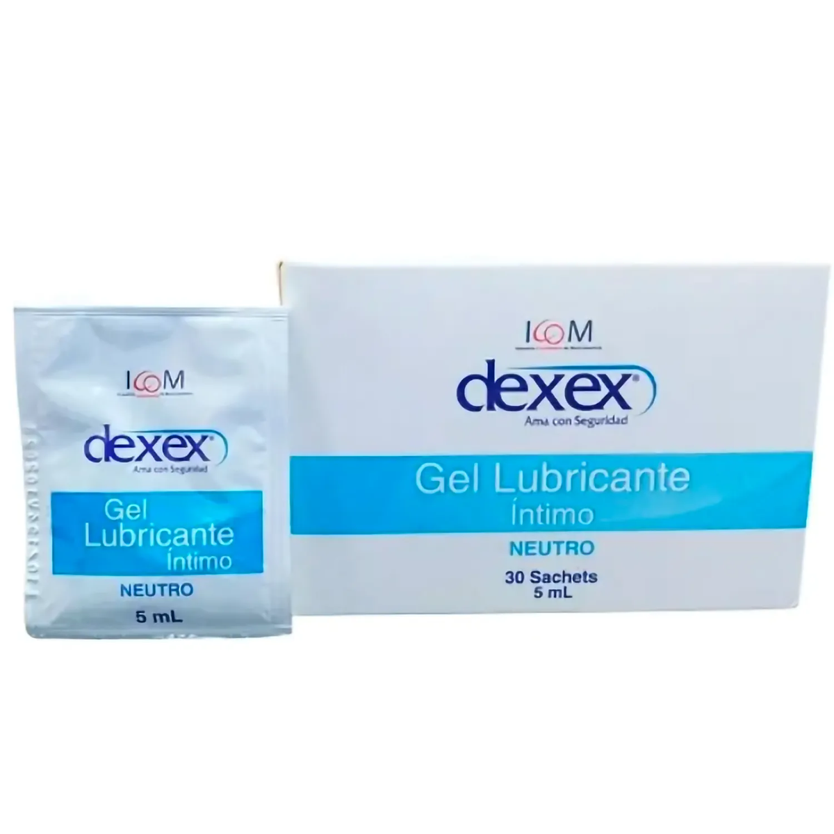 Gel Lubricante Íntimo Dexex 1 Sobre 5 ml