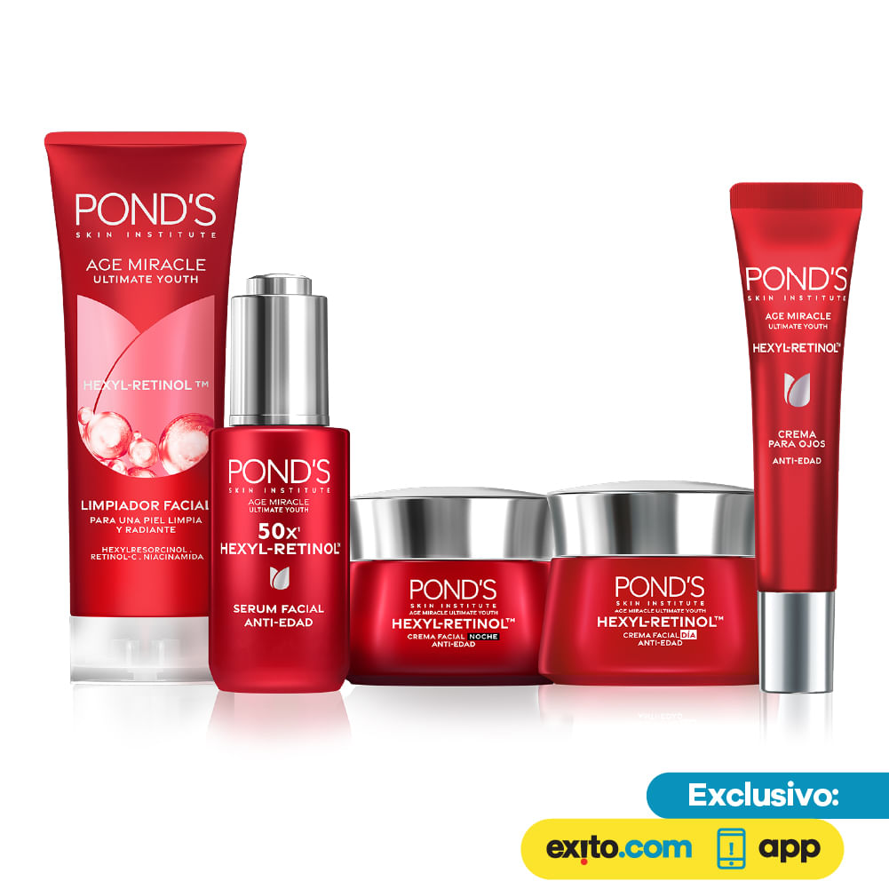 Crema Ponds Age Miracle Hexyl Retinol Día 50 g