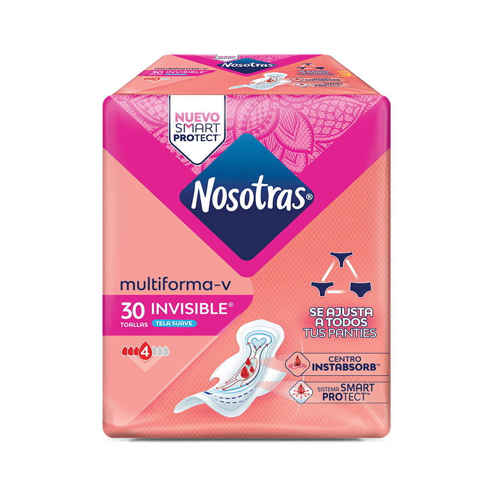 Toallas Nosotras Invisible Multiestilo