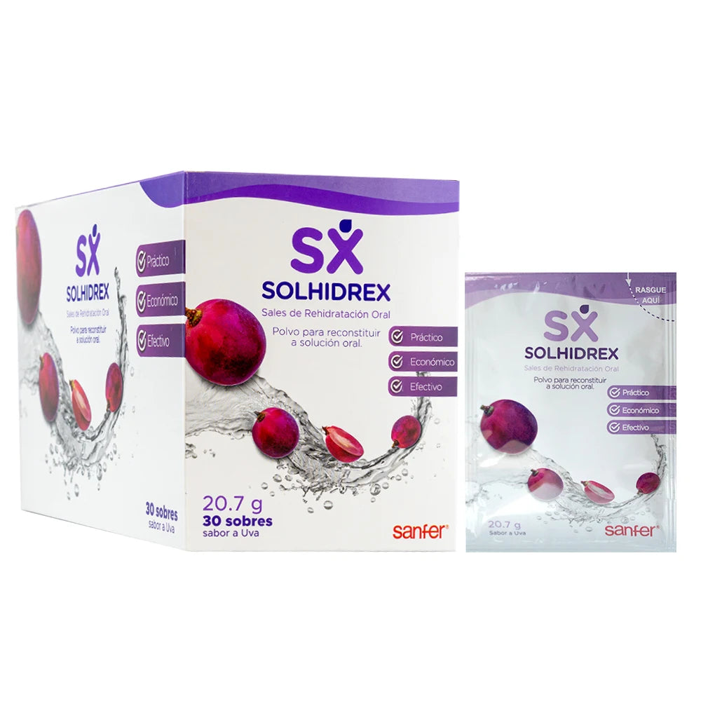 Solhidrex Uva 30 Sobres