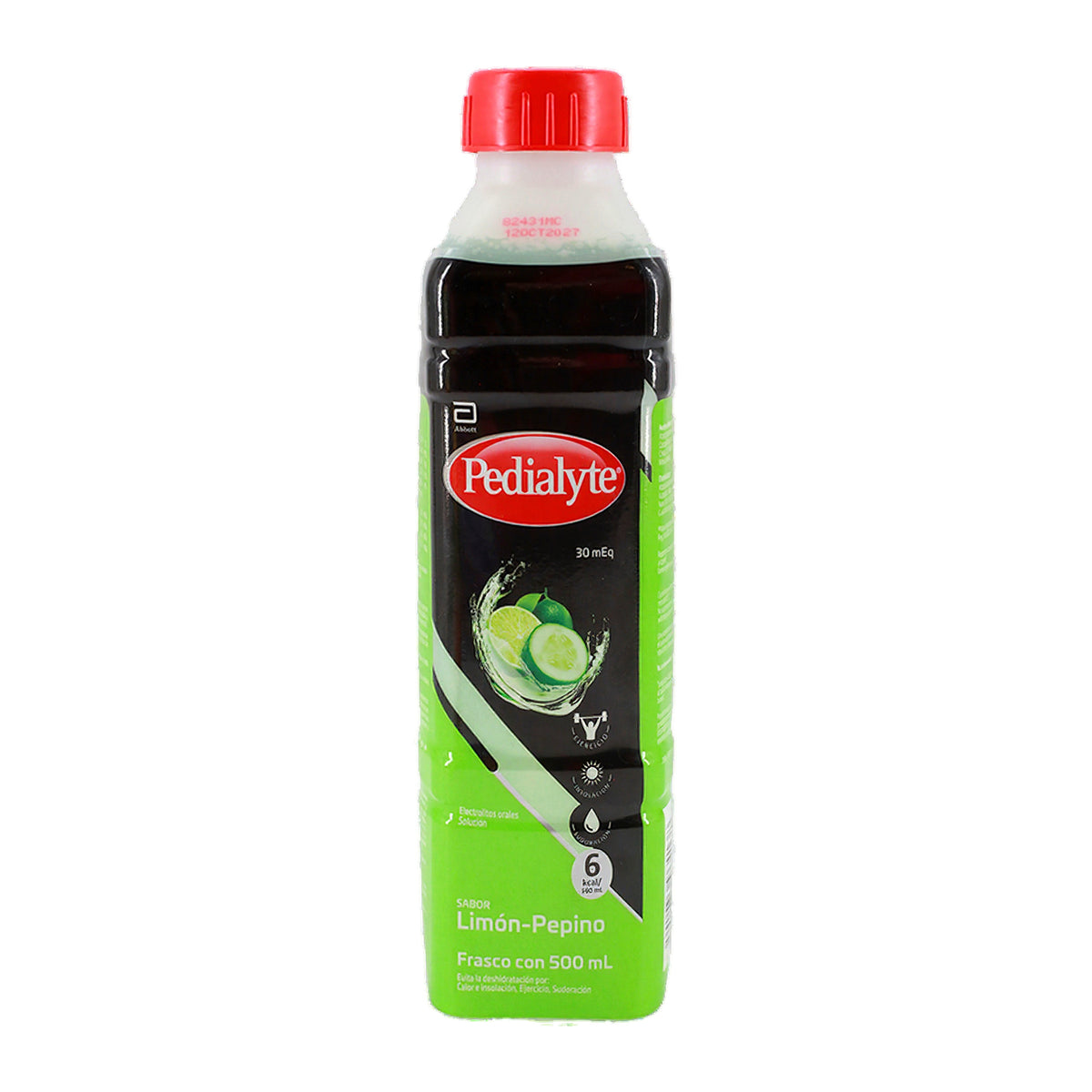 Pedialyte Active 30 mEq Pepino Limón 500 ml