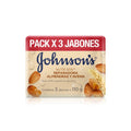 Pack x3 Jabón Johnson's Adulto Avena 110 g