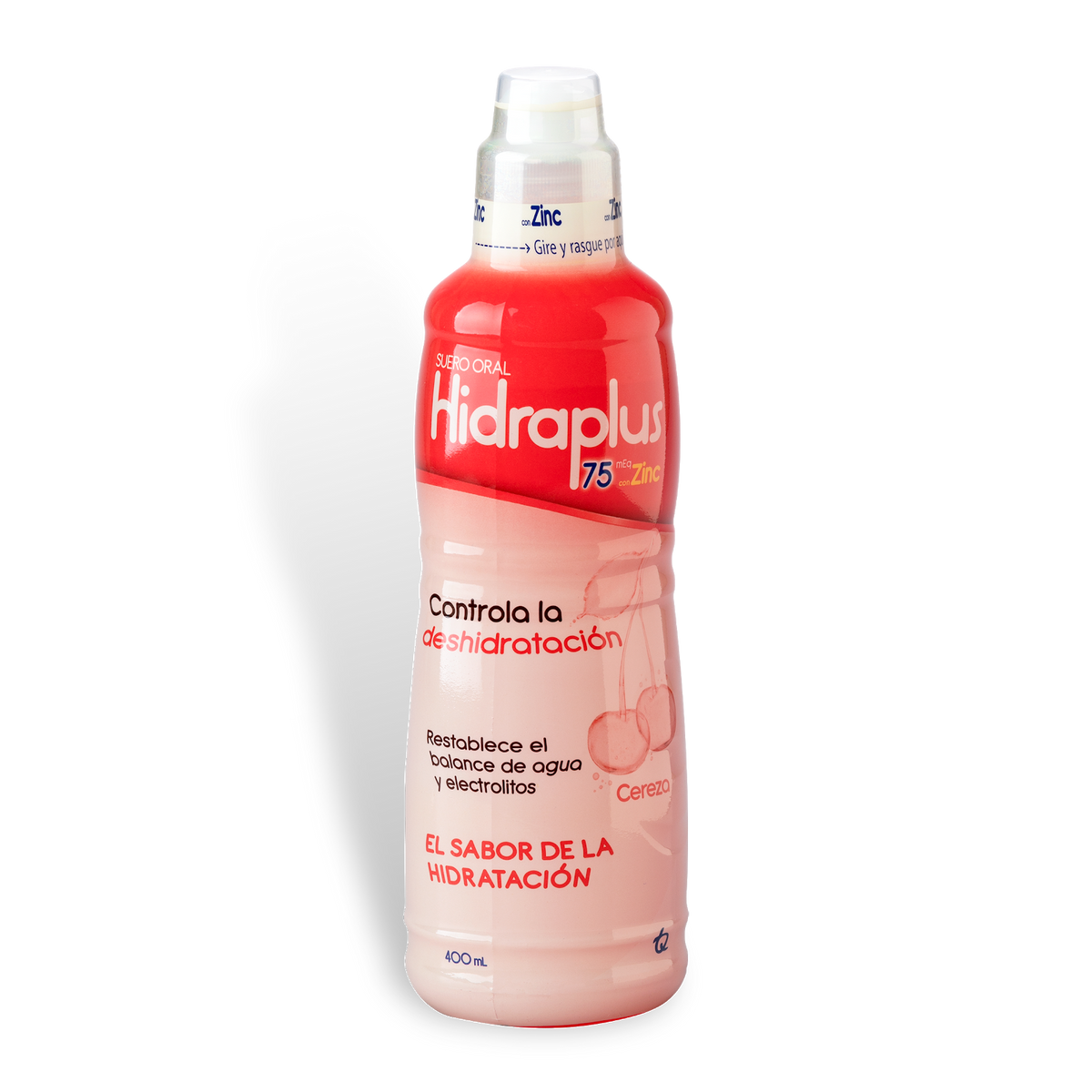 Hidraplus 75 Zinc Cereza 400 ml