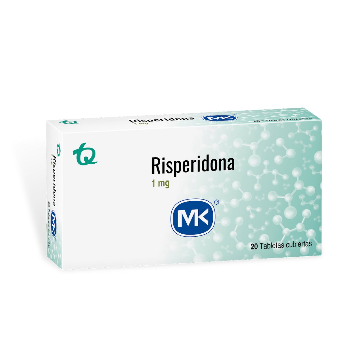 Risperidona 1 mg MK