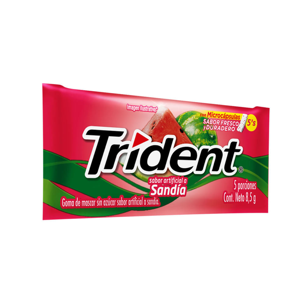 Trident 5S Sandía Display 8.5 g x 18 Unidades