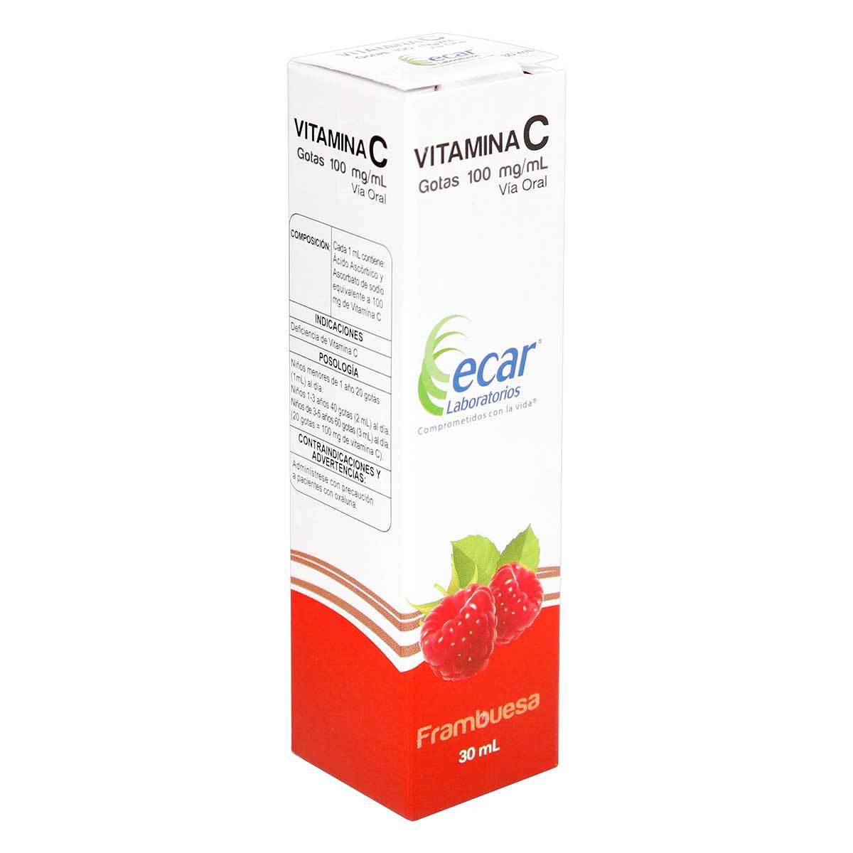 Vitamina C Gotas 100 mg 30 ml EC