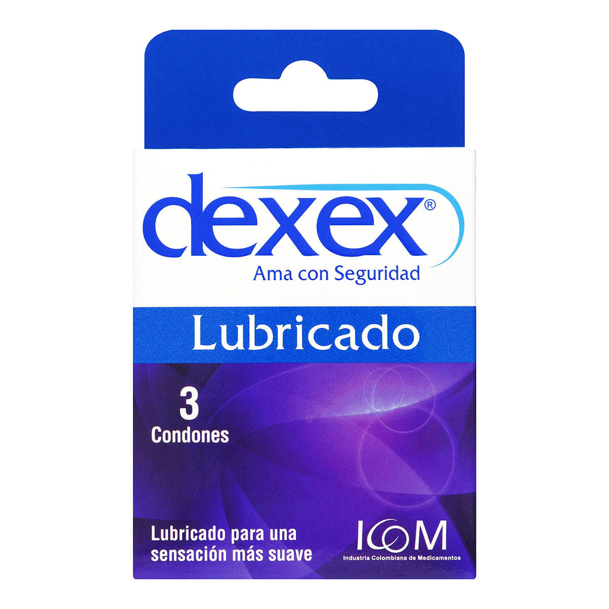 Dexex Lubricado 3 Preservativos
