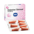 RX - Clindamicina Clotrimazol 7 Óvulos MK